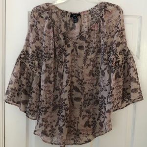 Style &Co sheer blouse